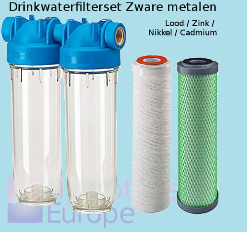 tennis prototype Frustratie Zware metalen drinkwater filter - Waterreiniging - Waterzuivering -  Hydrotense Europe
