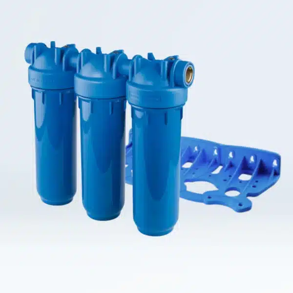 Filterbehuizing Trio 10" blue