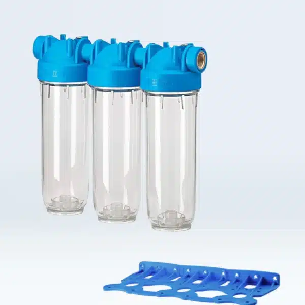 Filterbehuizing Trio 10"clear